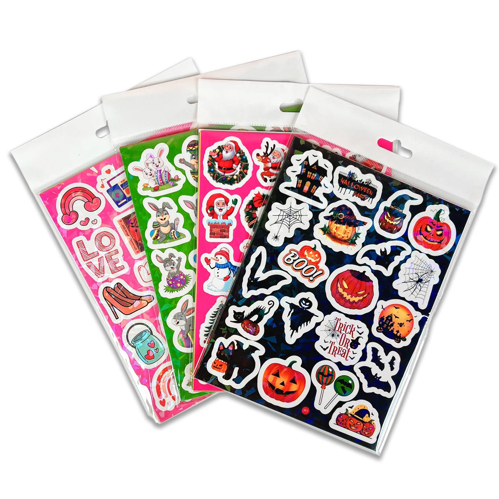 Custom Kiss Cut Sticker Sheet Full color  Personalized Self Adhesive Vinyl For Kids cartoon waterproof Cute Stickers for Girls