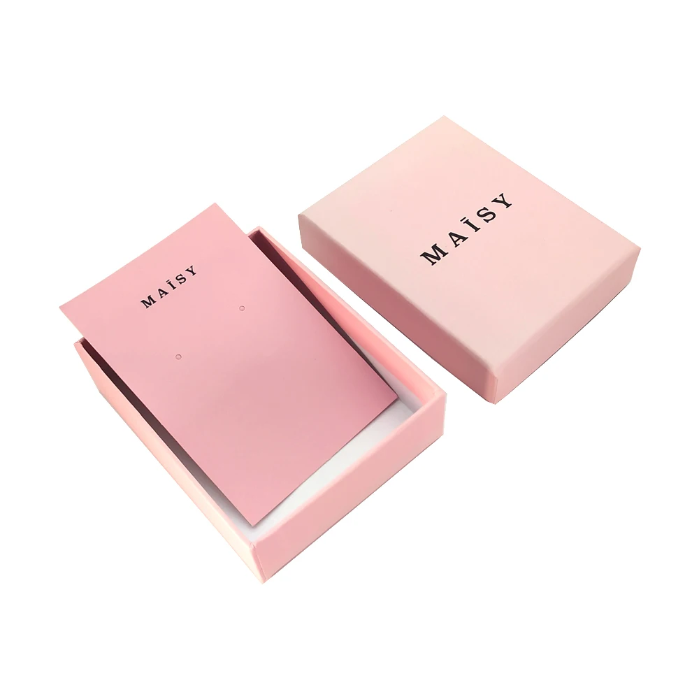 
Wholesale custom cardboard packaging jewellery card 