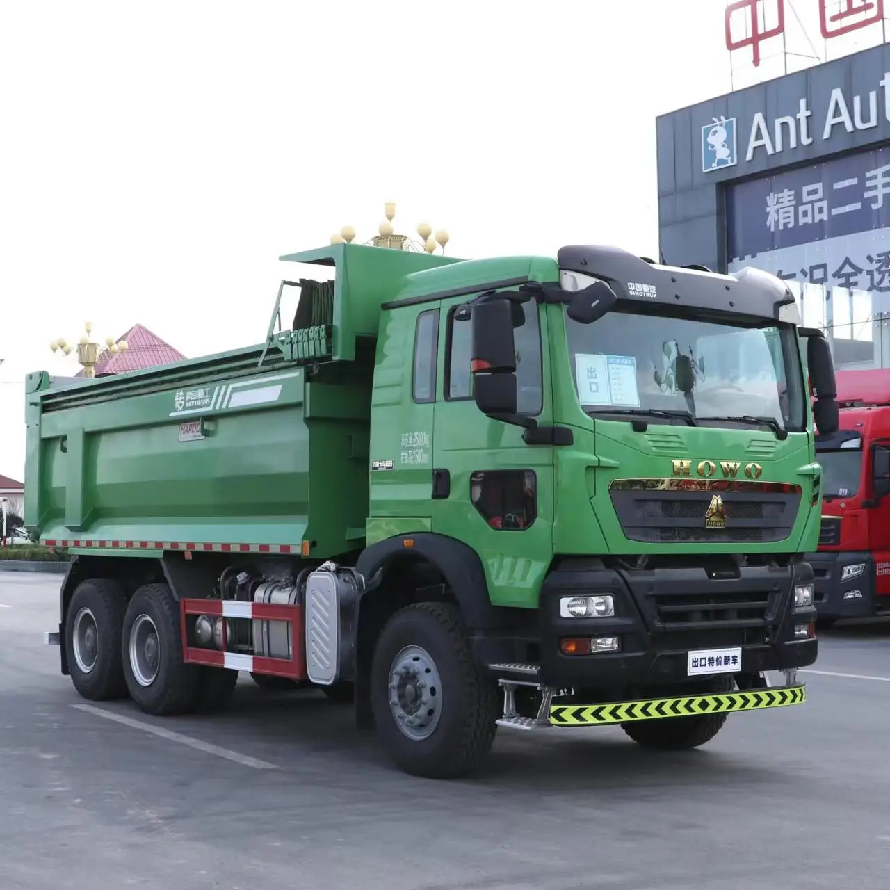 Howo T5G Dump Truck Is The First Choice For Efficient Cargo Transportation On Construction Sites