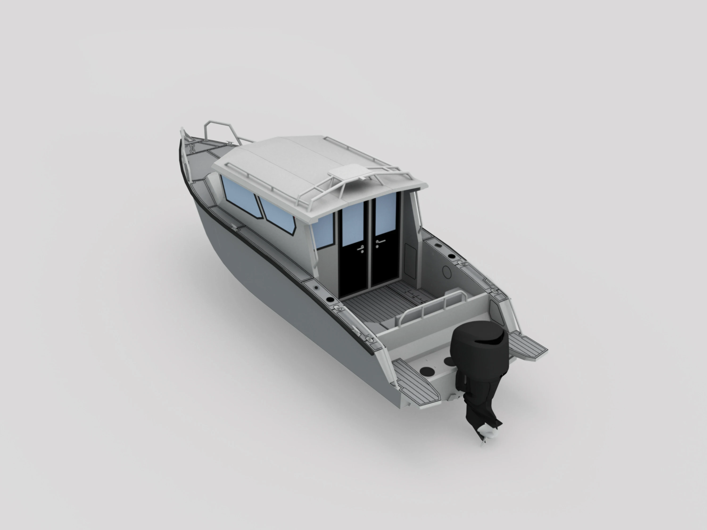 commercial gospel 8.4m aluminum boat tour work fishing patrol vessels blade craft boat sale