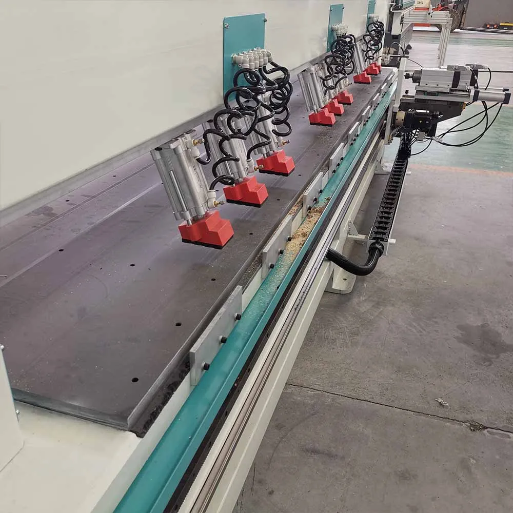 4-Heads Wood Boring Machine double rows horizontal wood boring
