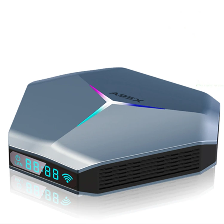 2021 Новый A95X F4 ТВ приставка Android 11 S905X4 Декодер каналов кабельного телевидения 4 Гб оперативной памяти 32 встроенной 64 ГБ 128 двухдиапазонный Wi-Fi 8K 0 TV Box