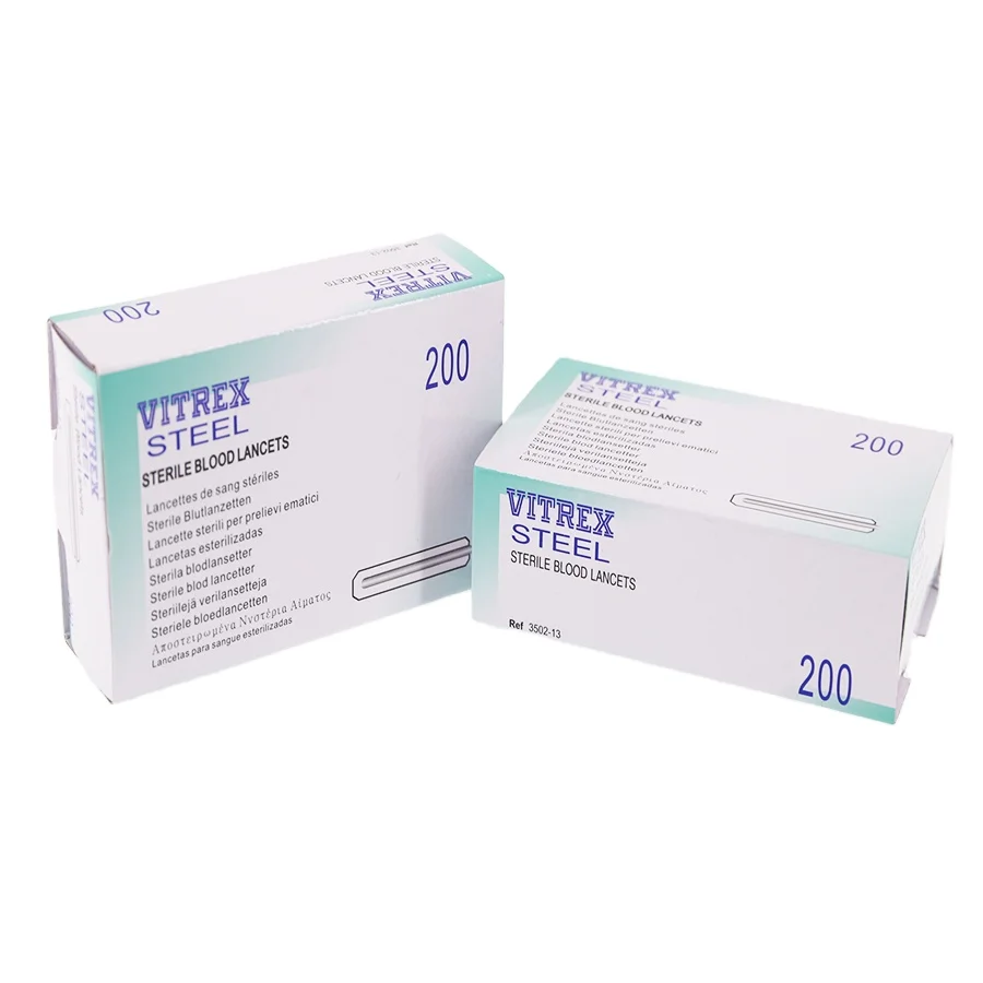 Stainless Steel Safety Lancet Blood Lancets Disposable Lancets Blood