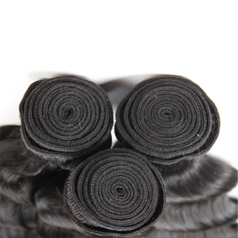 Wholesale bundle hair vendor brazilian human hair extension weave bundles loose wave virgin hair