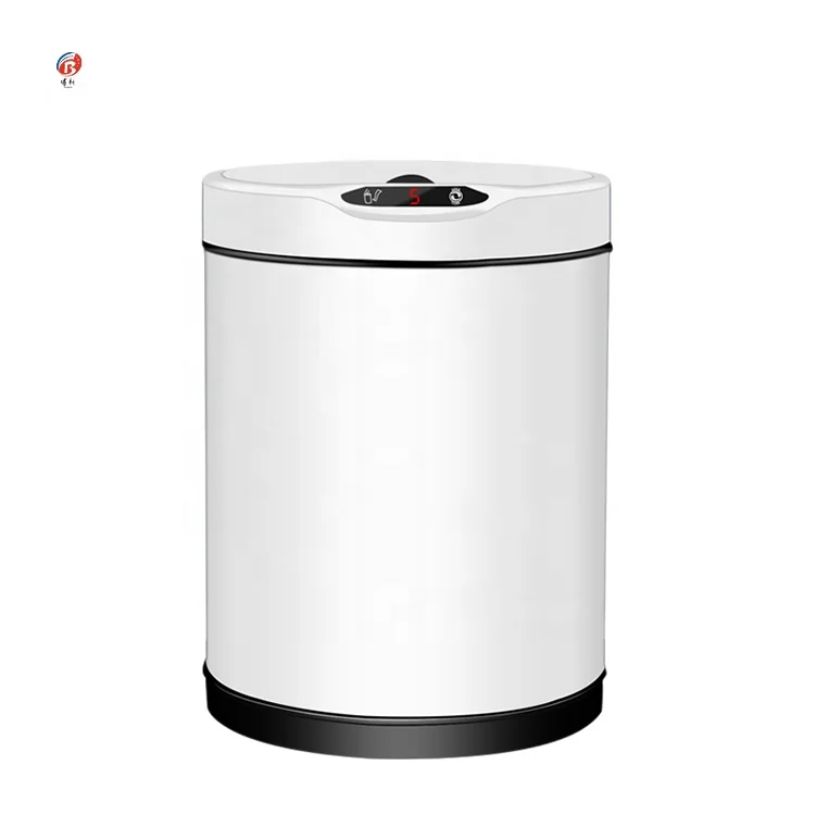 China Wholesale Touch-free Sensor Battery Trash Can Multi-function Sensor Bin Automatic Trash Can With Lamp