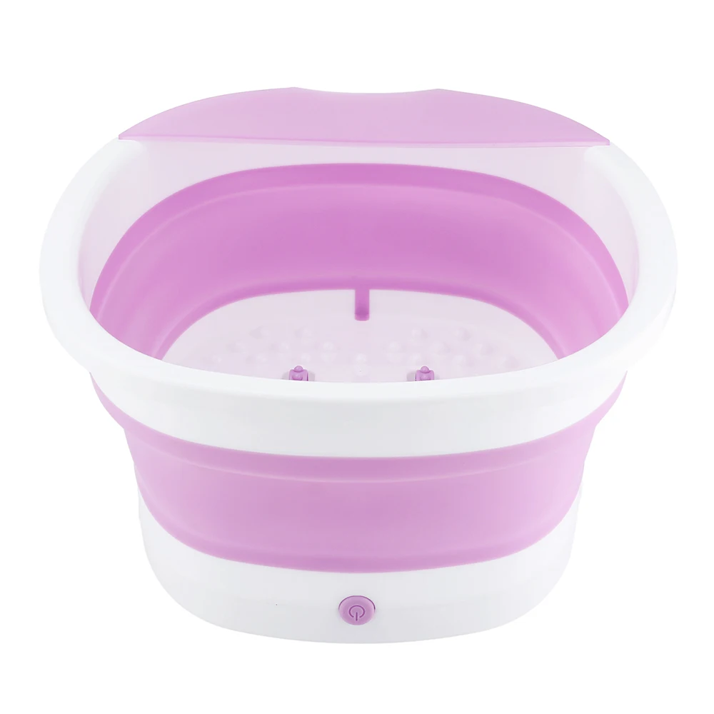 Electric Relaxation Foldable Ionic Foot Spa Bath Massager Detox Machine Ion Cleanse with Heat