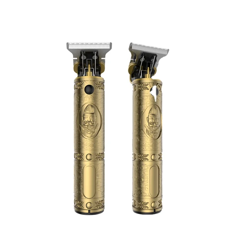 Профессиональная Беспроводная электрическая мини-машинка для стрижки волос с Т-образным лезвием