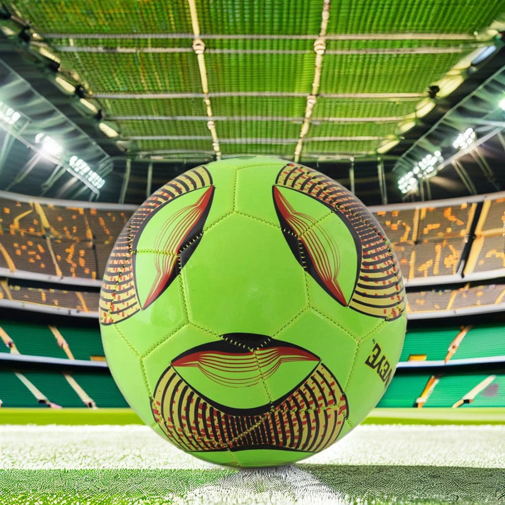 Wholesale Price Custom Soccer Ball OEM Brand PVC Machine Stitched Football Official Size Rubber Material for Sports Matches