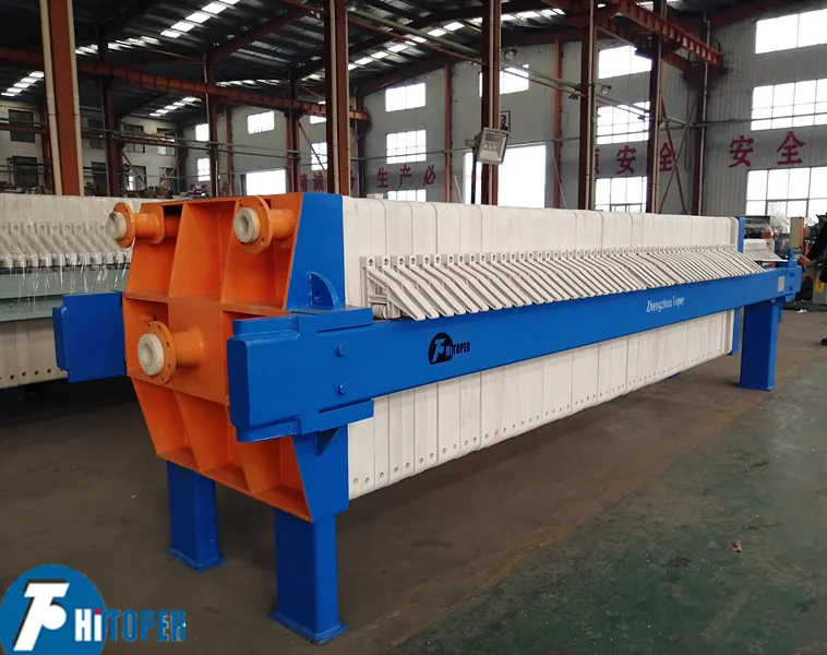 Automatic Compress by Hydraulic Station Effluent Separators,China Made Recessed Press Filter for Sale