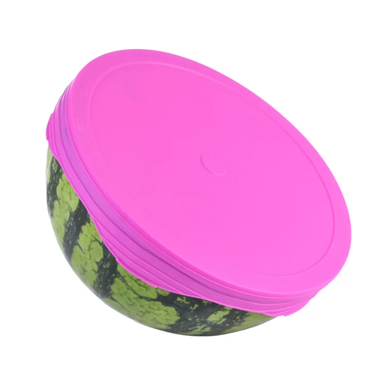 
Silicone Stretch Lids Durable fresh food Reusable Multi-Size Silicone Seal Bowl Cover 
