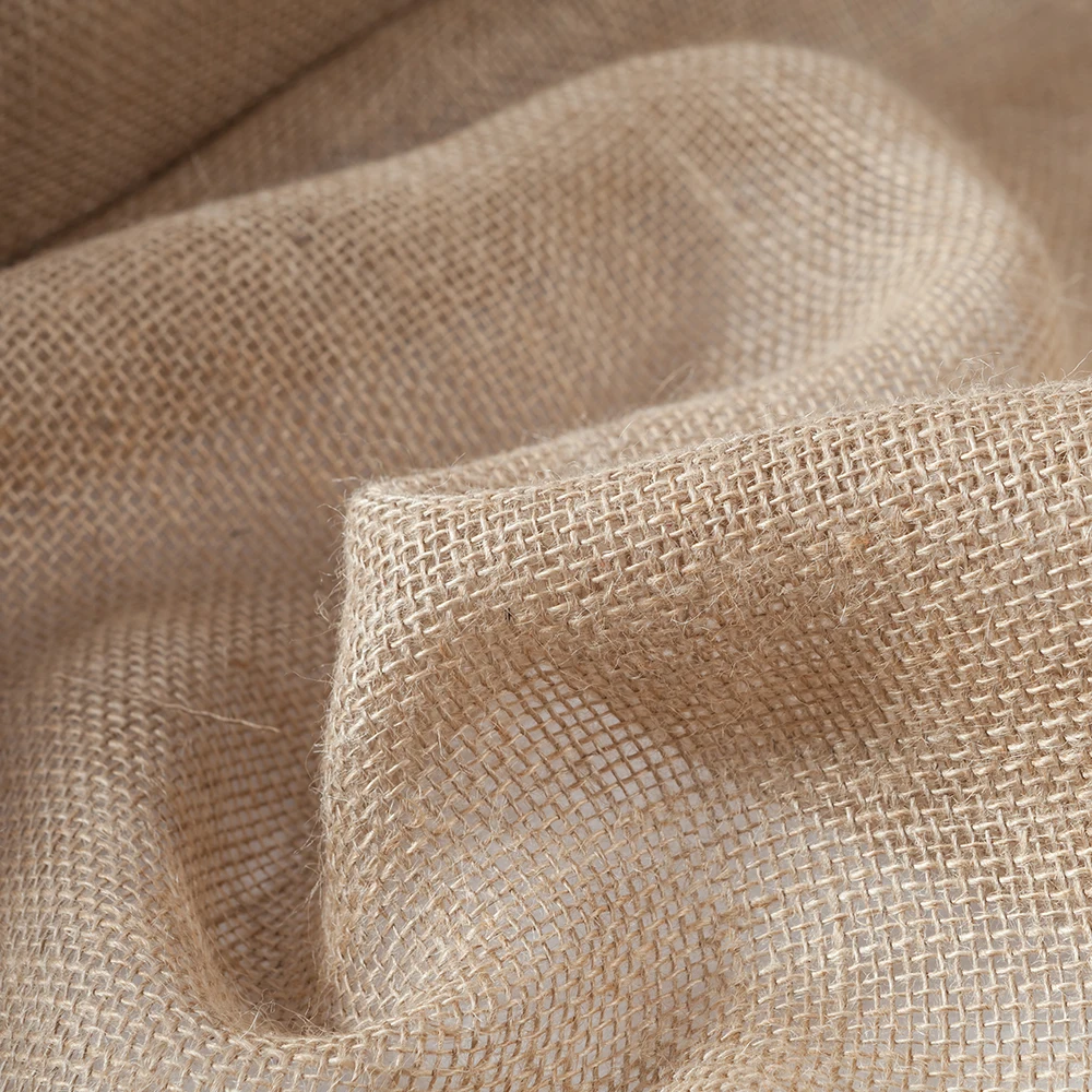 Qingyun #40 Density Free Sample Franais Toile De Jute Tissu Canap Hessian Fabric