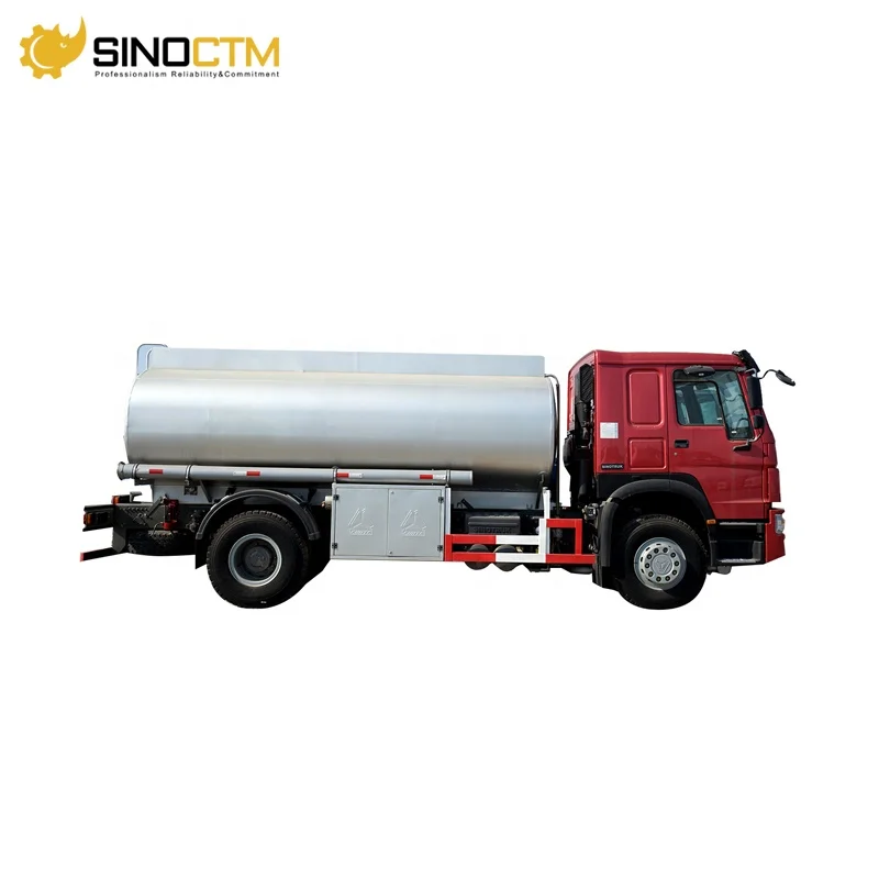 Sinotruk HOWO 4X2 6X4 8X4 10000 Litres Fuel Oil Tanker Truck with Fuel Dispenser