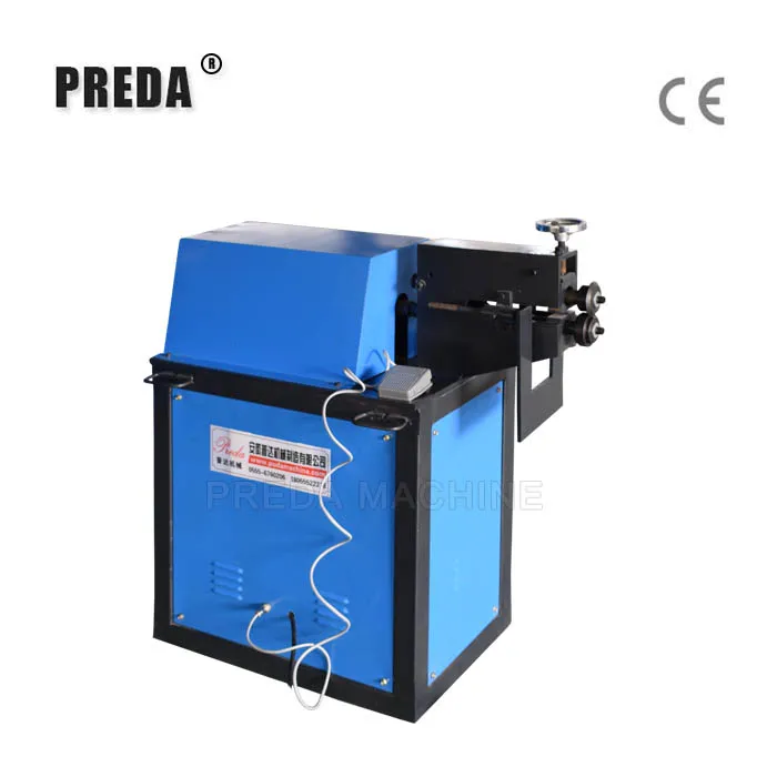 HVAC System Air Duct Making 1.2mm Sheet Electric Rotary Beading Machine On Sale