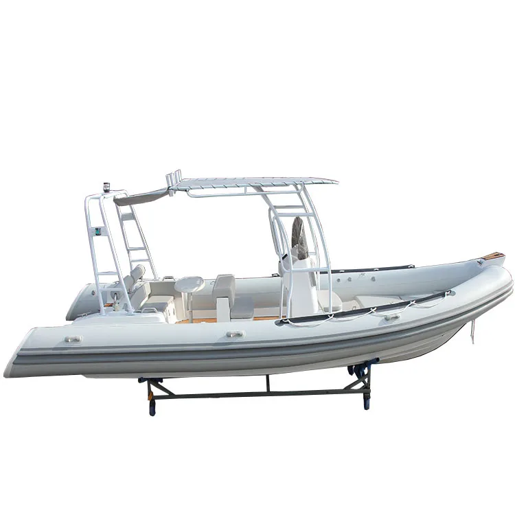 2022 ODM OEM Schlauchboot 8m Speed Rib Rigid Hull Catamaran Pontoon Rubber Dinghy Inflatable Boat