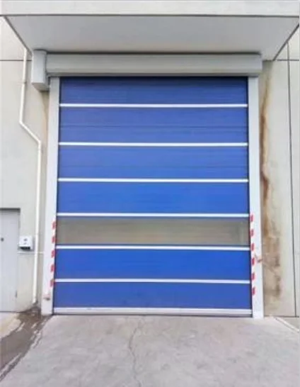Thermal insulation automatic lifting with Windows New thickening material pvc plastic quick safety garage parking