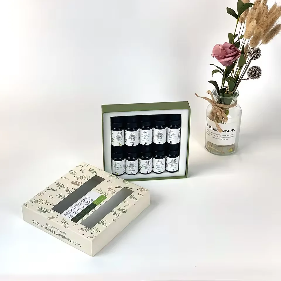 China Natural wholesale skin care Essential oil gift set 3/4/5/6/8/10/12pcs/set Perfume Fragrance Oil for Diffuser Massage