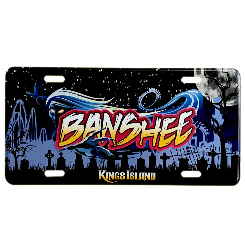 6'*12' Aluminum Sublimation License Plate Blank Aluminum Car License Plate For Decoration Blank Car Tag Plates