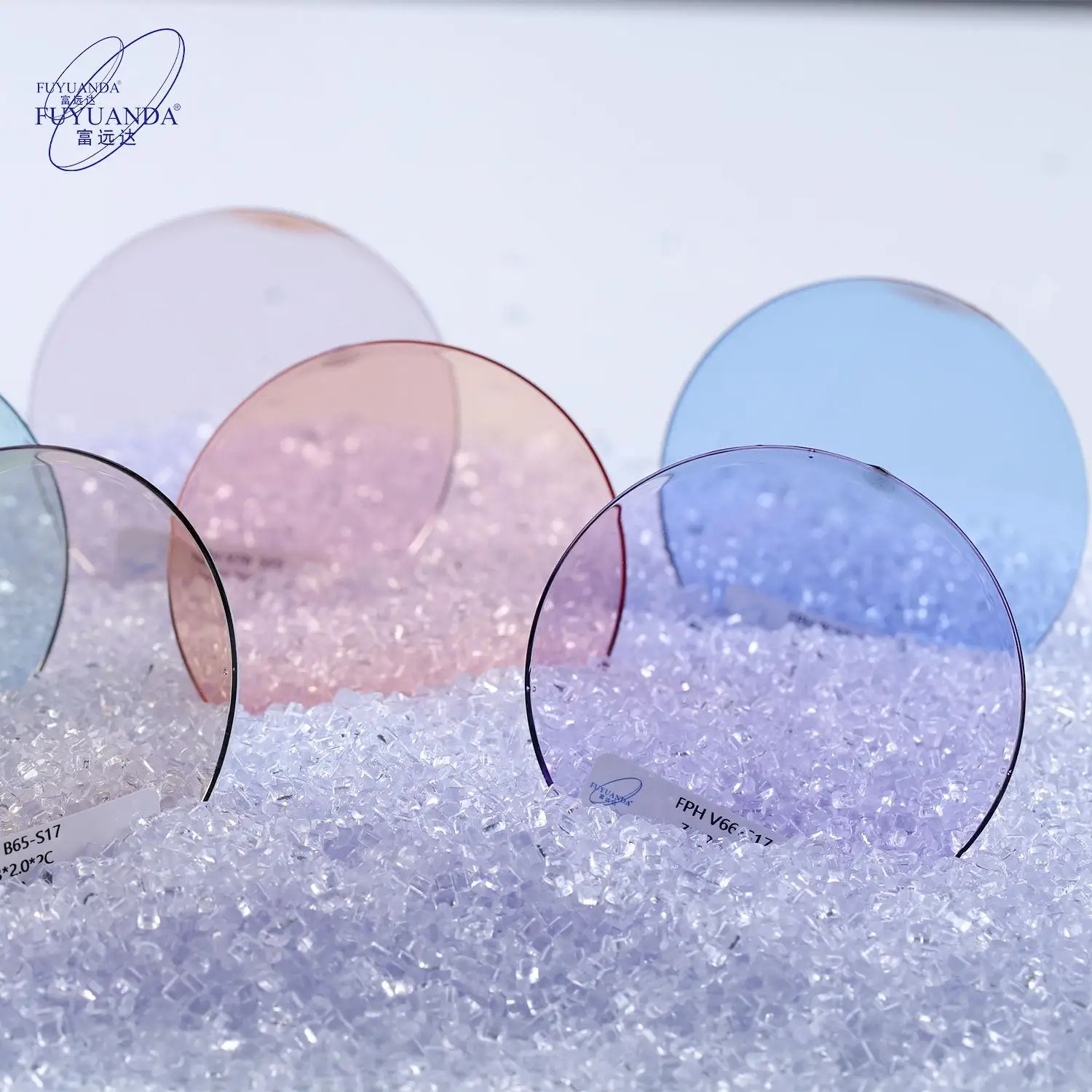 Fuyuanda 2024 Hot Selling PC Photochromic Sun Lens Photo Sun Lens with HMC Coating