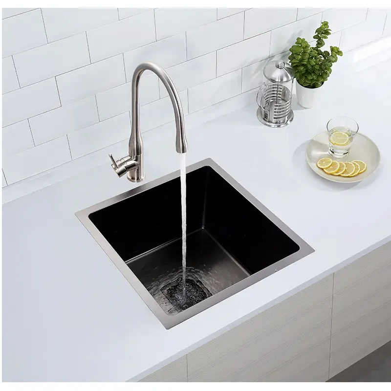 Aida Factory Wholesale Kitchen Sink High Practicality Stainless Steel Sink Matte Black Stable Kitchen Sink