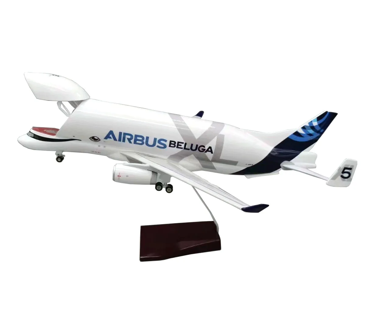 42CM A330-600ST airplane model 1:150 Resin Super Beluga hot selling aircraft model for collection Holiday gift customizable