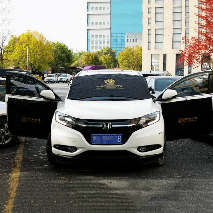 Custom any design Car repair fender pad car protective pad 3PCS washed leather anti-slip fender protective pad cloth