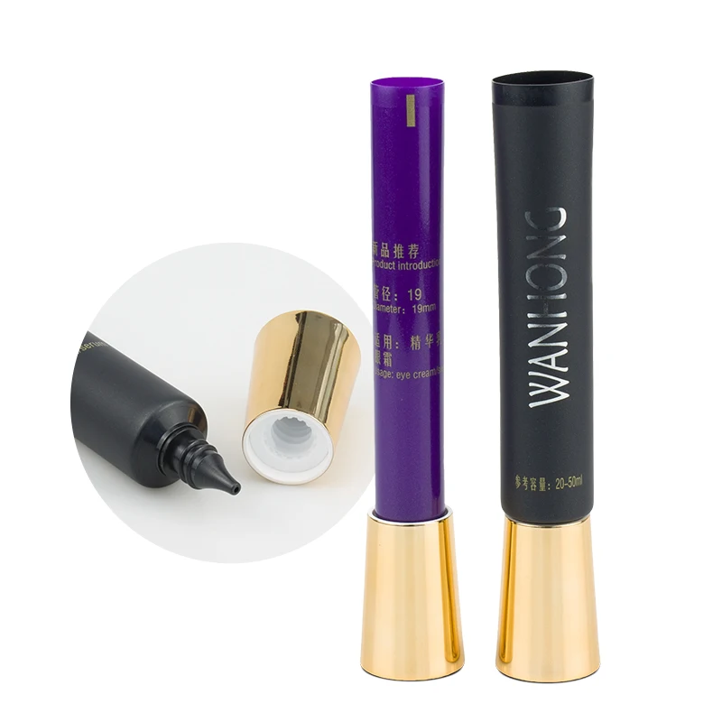 
30ml 1oz Purple Iron Eye Cream Tube with Big Cap 