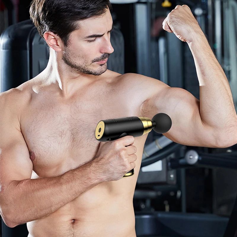 Factory Price Professional Rechargeable Deep Tissue Percussion Portable Pocket Mini Vibration Muscle Massage Gun