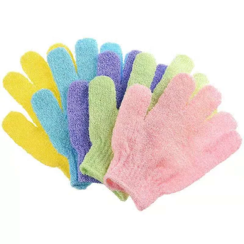 Wholesale Double Sided Beauty Spa Massage Skin Shower Scrubber Bathing Accessories Bath Glove