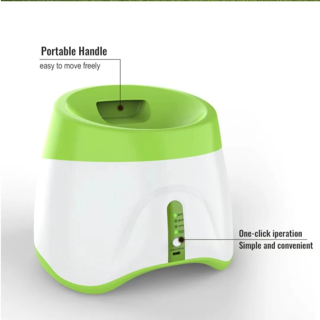 Automatic Dog Toy Ball Launchers Interactive Pet Toy Ball Launcher Tennis Ball Thrower for Dogs That Love Fetch