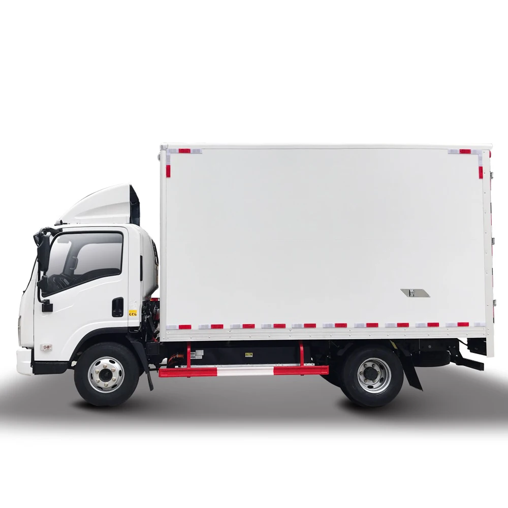 Chenglong Manufacture 4 Wheeler Small Van Trucks 4x2 4/5/6 Tons Light Truck