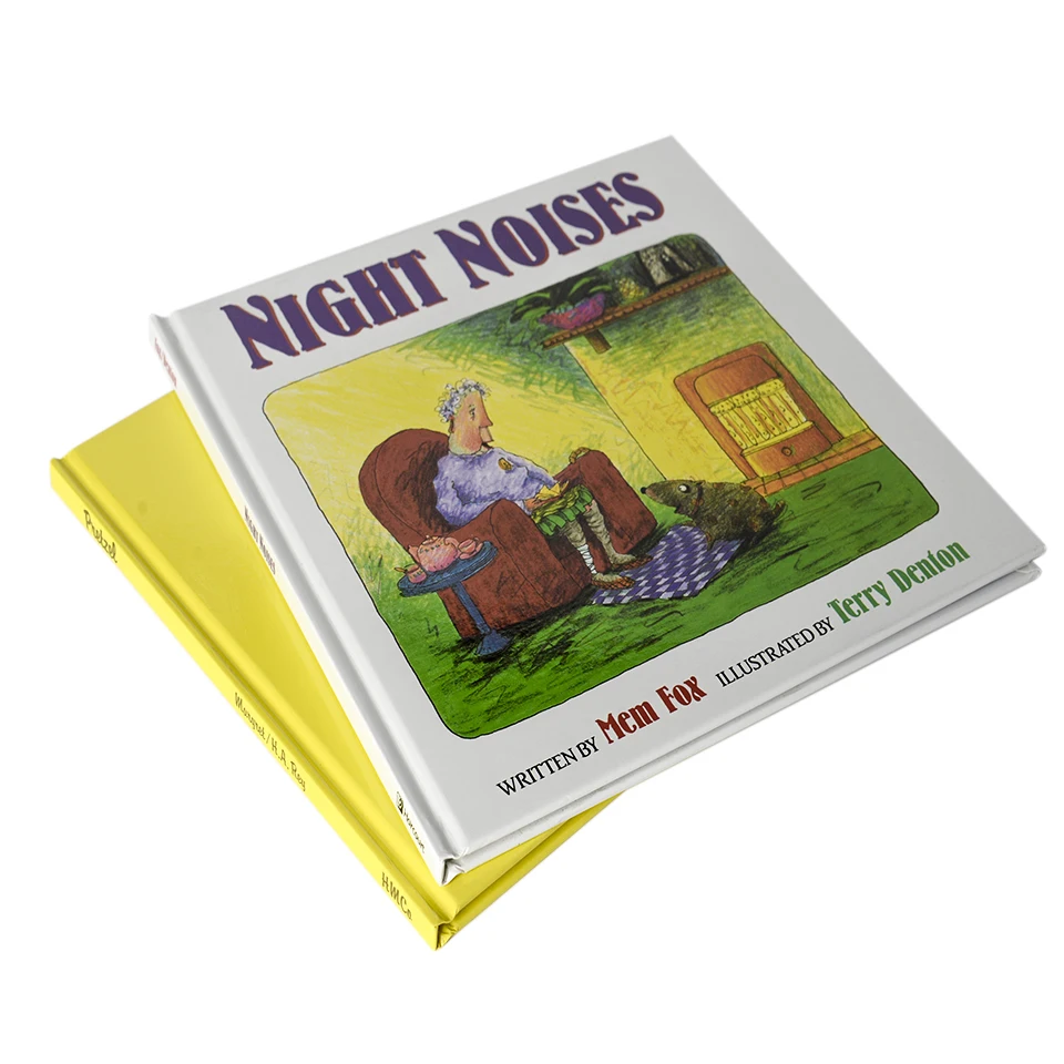 custom printing kids baby touch and feel cardboard book animal English story hardcover book