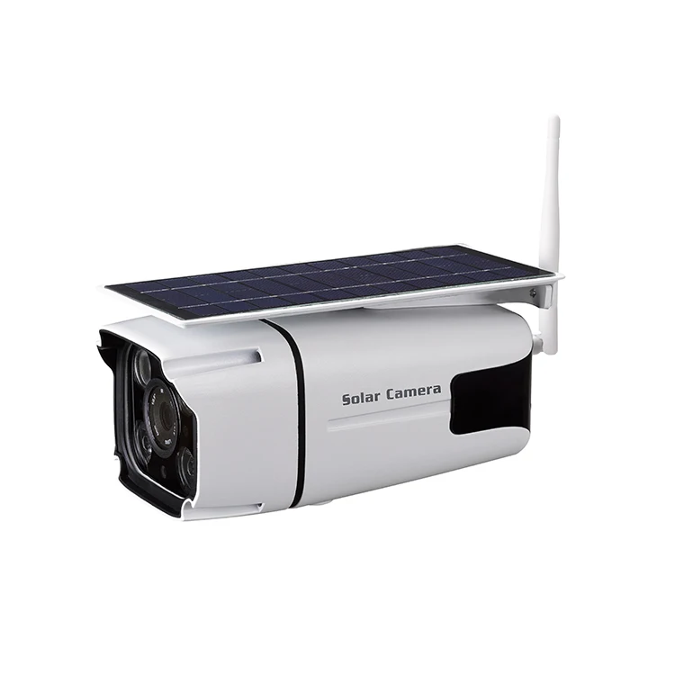 Тщательно подобранные материалы, беспроводная наружная камера видеонаблюдения с солнечной панелью