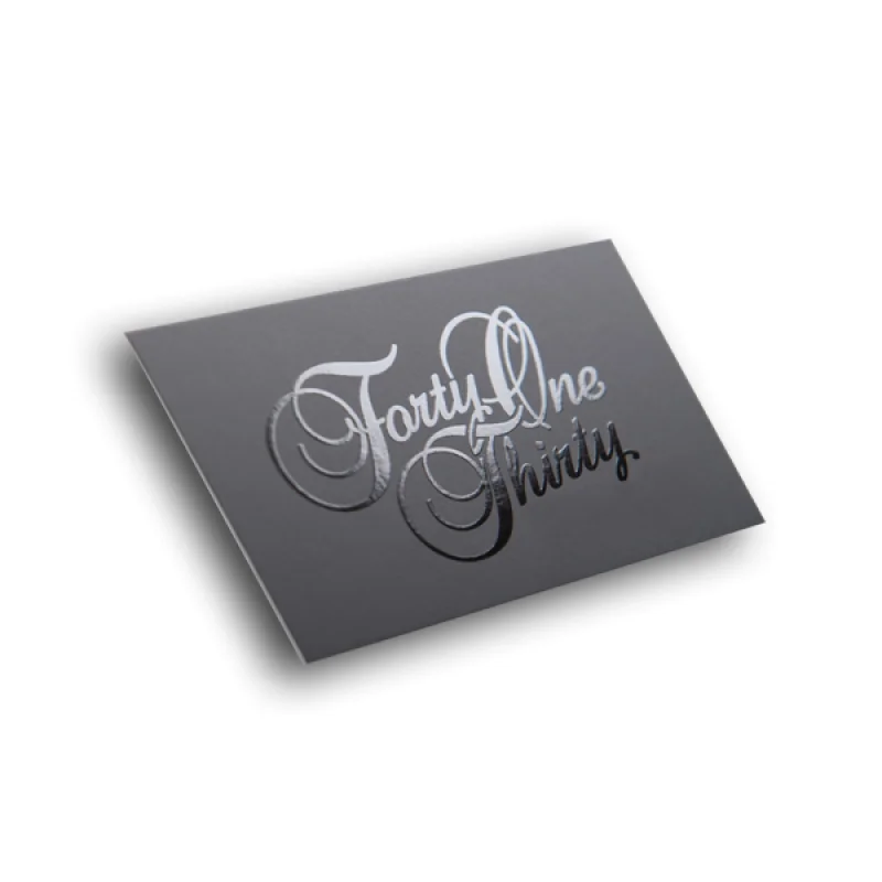 Recycled Paper Customized Fancy Design Offset Printing Thank You Greeting Card Postcards with Logo