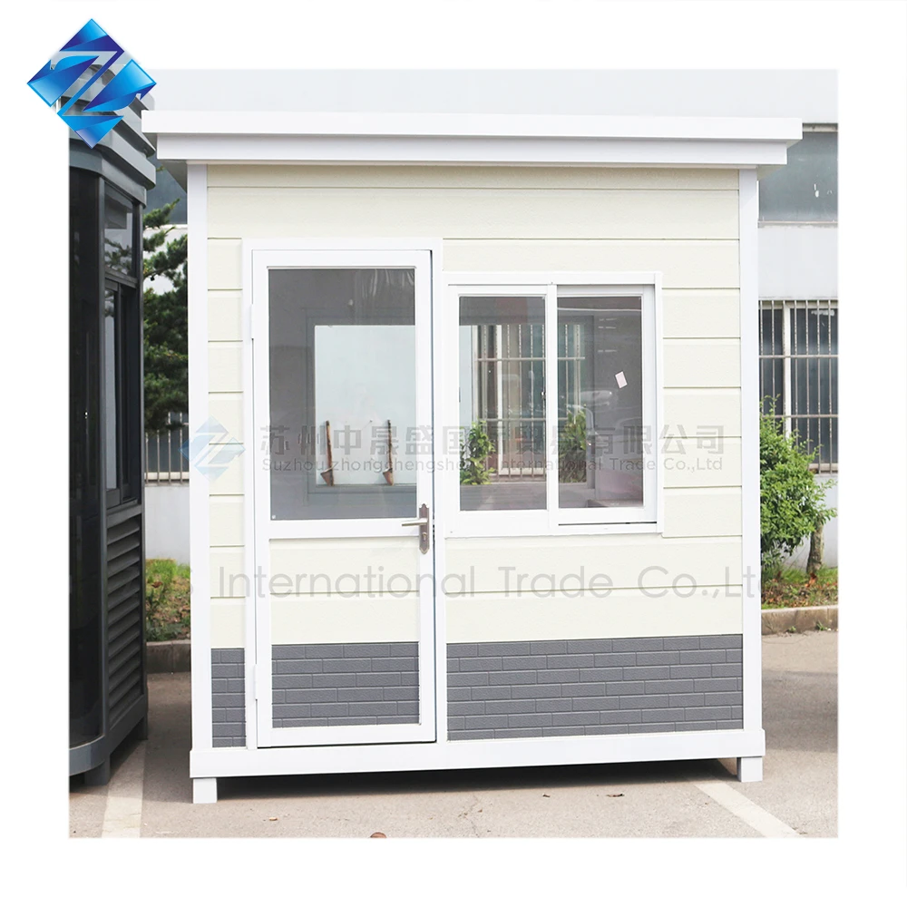 Super Hot selling competitive price security cabin design house sentry box guard box room