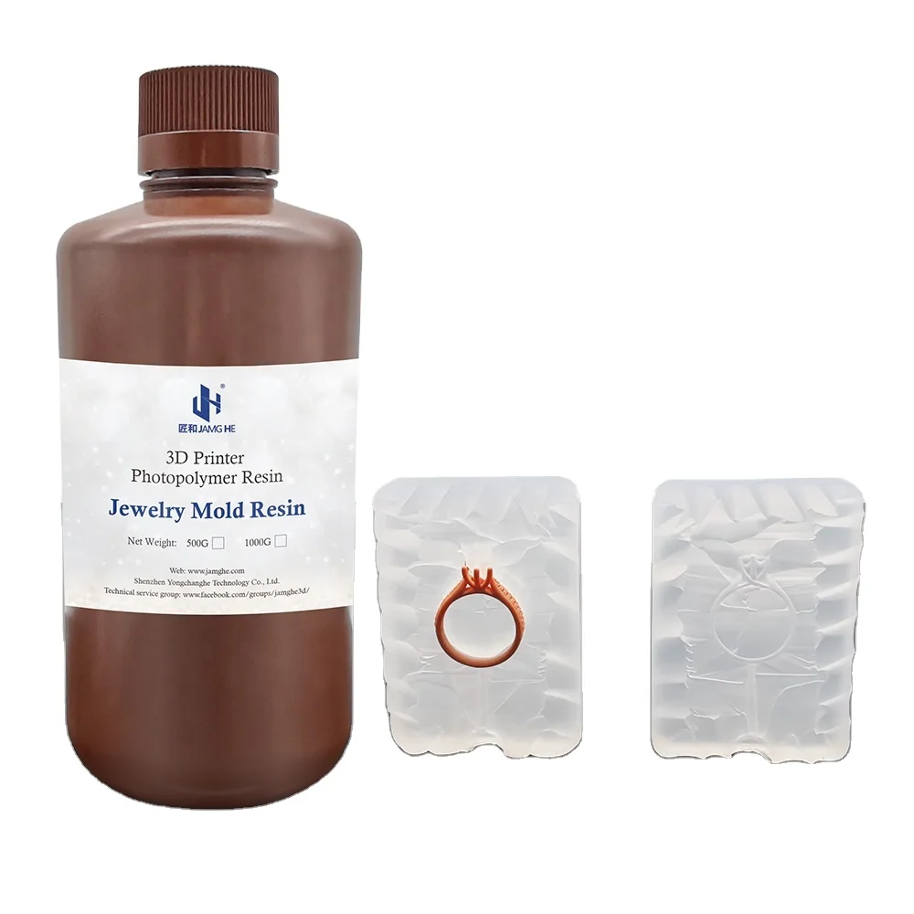 Jewelry Molding Resin for 2k 4k 6k 8k Printer Jamghe High Temp Resin 3D Printer Resin