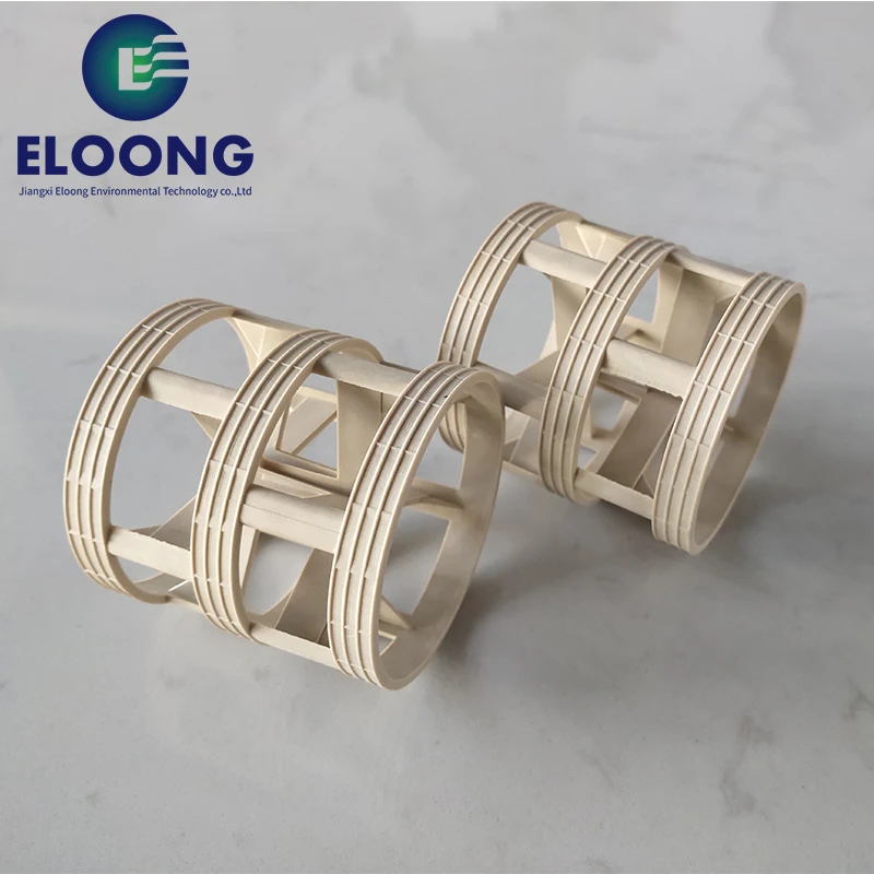 25mm 38mm 50mm 76mm Plastic Pall Ring PPS Pall Ring For Absorption Tower