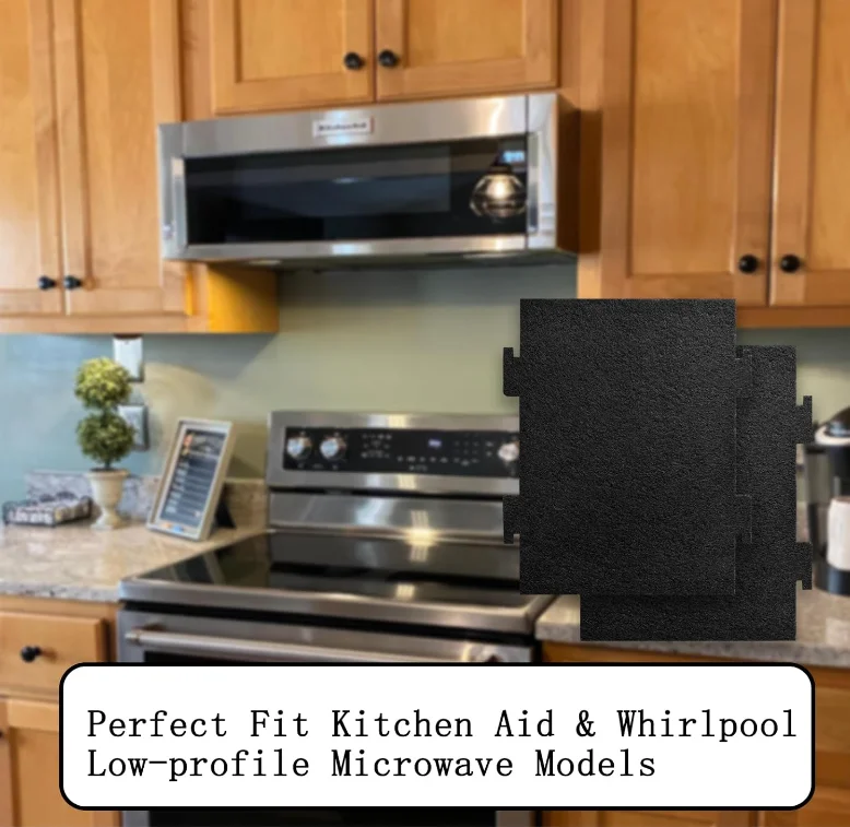 Replacement Activated Charcoal Filters - Keep Your Microwave Oven Clean and Fresh