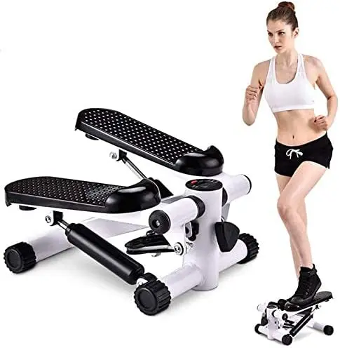 Aerobic Fitness Exercise Step Yoga Stair Elliptical Mini Twist Stepper Walking Machine With Mini Stepper with Bands