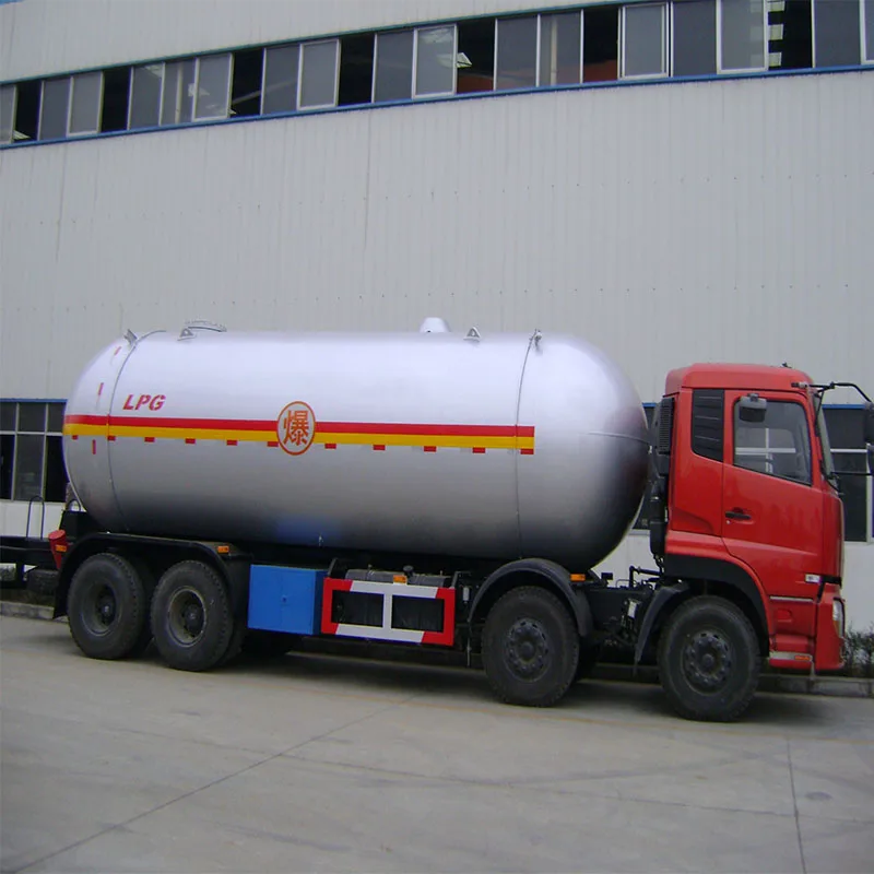FAW 8x4 12 Wheels Liquefied Petroleum Gas Tank Truck LPG Cylinder Transport Truck LPG Filling Truck For Sale