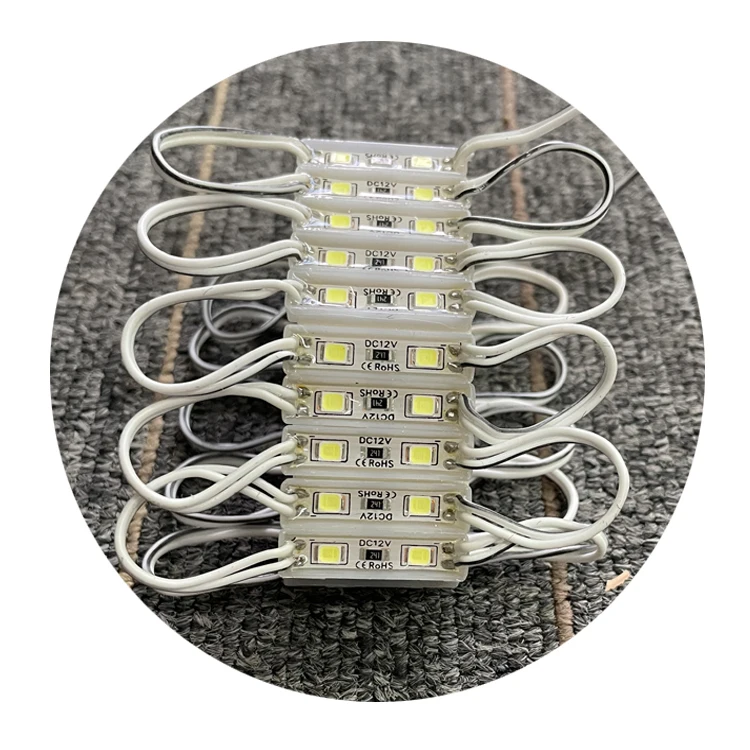 2607 smd 2835 2led white 0.4w epoxy glue dc 12v micro mini small led module