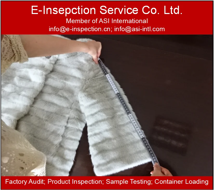China softgoods garment textile fabric product Inspection products quality control service