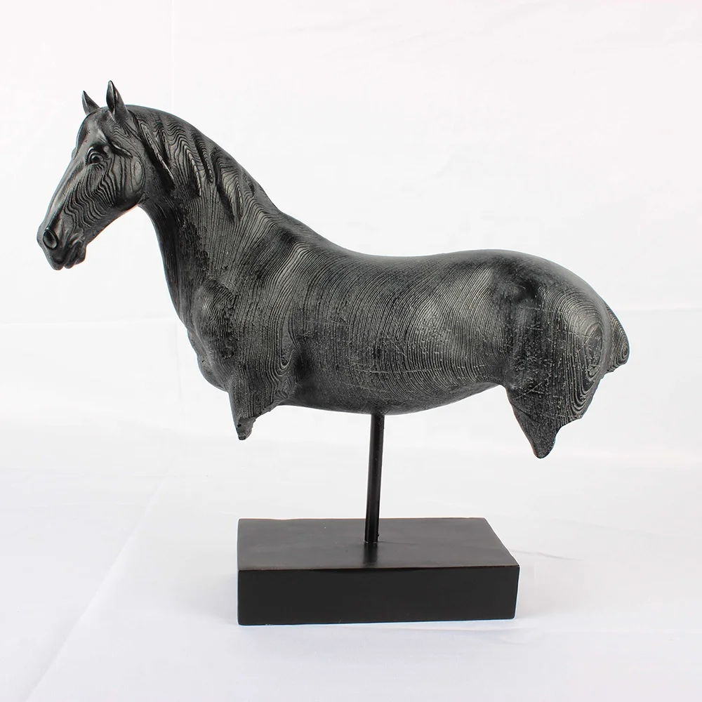 Wholesale Custom animal ornaments Resin Crafts horse sculpture horse statue home decor sculpture statue