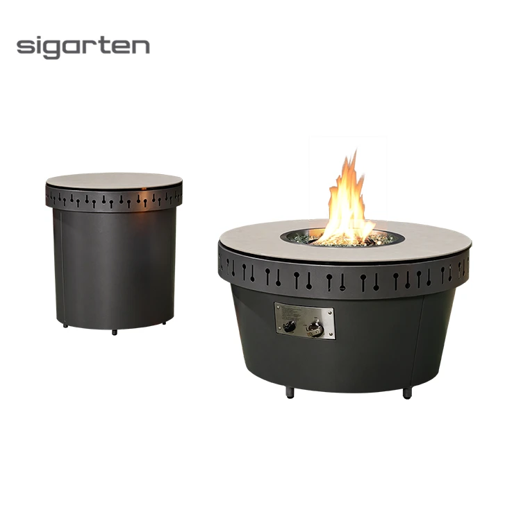 sigarten Factory Directly Sell Warm Propane Patio Fire Pit Endless Summer Fire Table With Best Price
