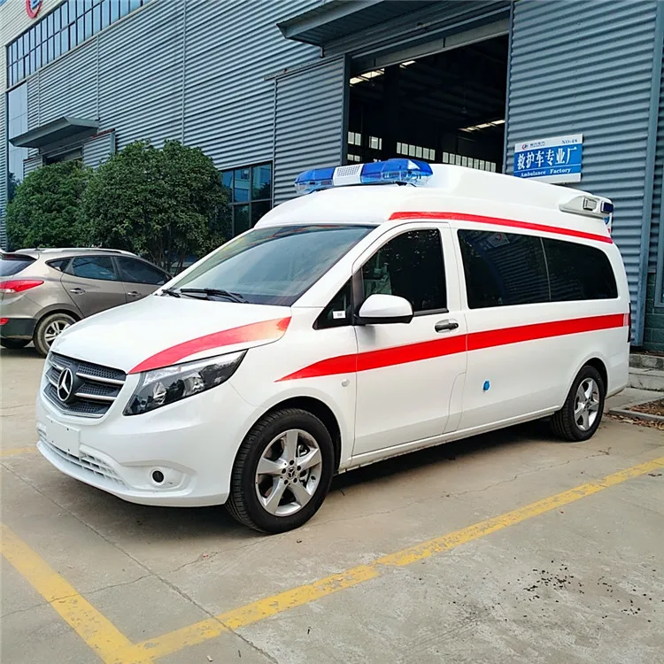 Hospital ICU Doctor Car Mobile Ambulance Rescue Vehicle