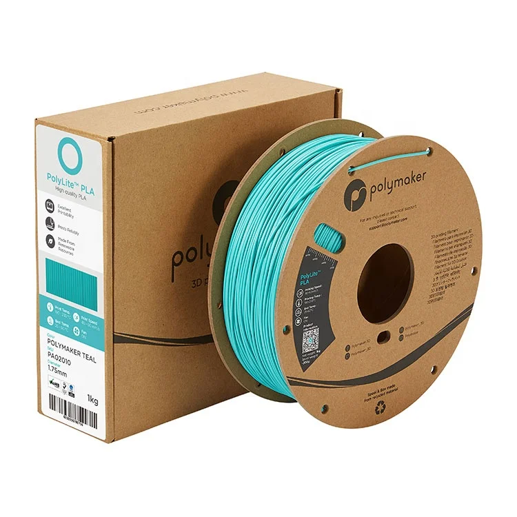 Prints Reliably Strong PLA 1kg/3kg/1.75mm/2.85mm  Polymaker PolyLite PLA Printing 3d Print Filament For Sale