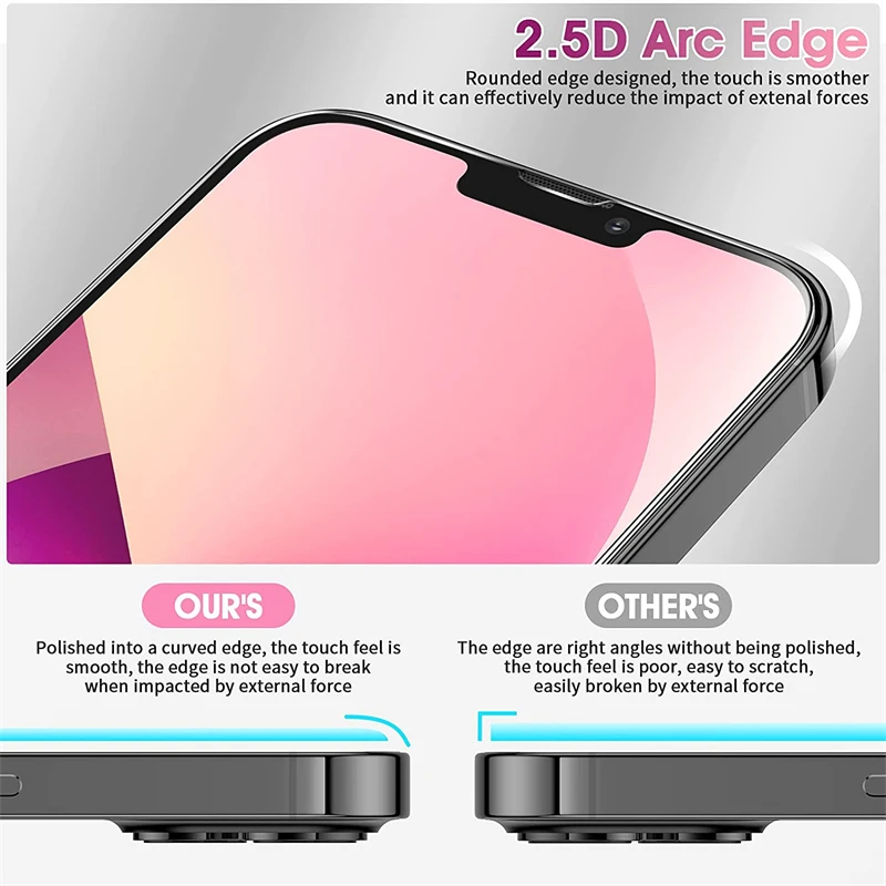 Лидер продаж Amazon закаленное стекло 9H премиум-класса для защиты экрана пленка Apple Iphone 11 12 13 Pro Max