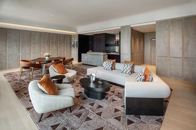 Foshan 5 Star Hotel Bedroom Furniture Set Luxury Hotel Furniture for Hotel Apartment