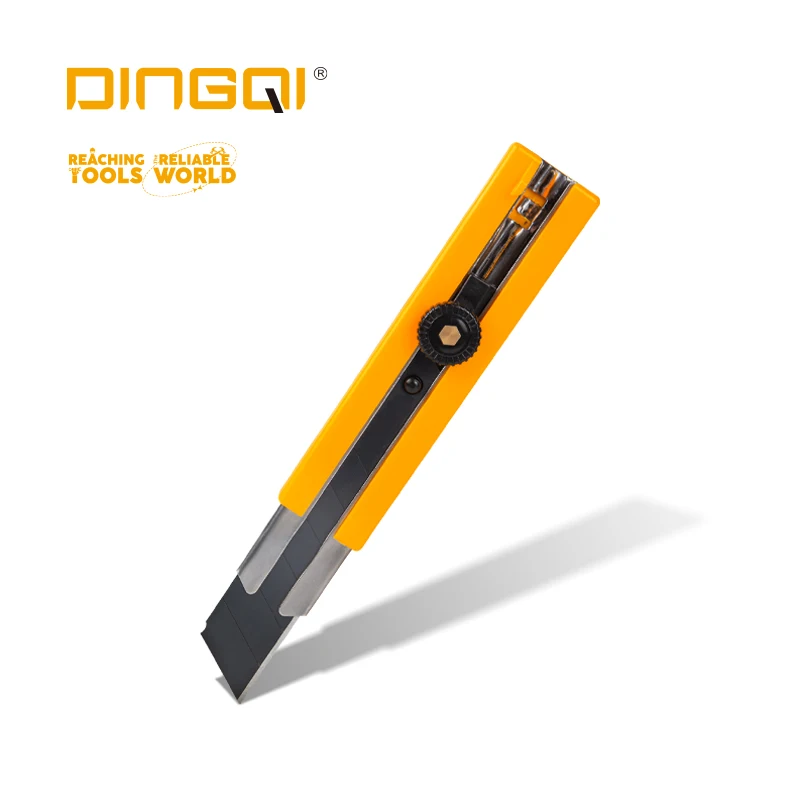 DINGQI Sk5 Stainless Steelretractable Utility Knife 25mm Multifunction Blade Utility Knife