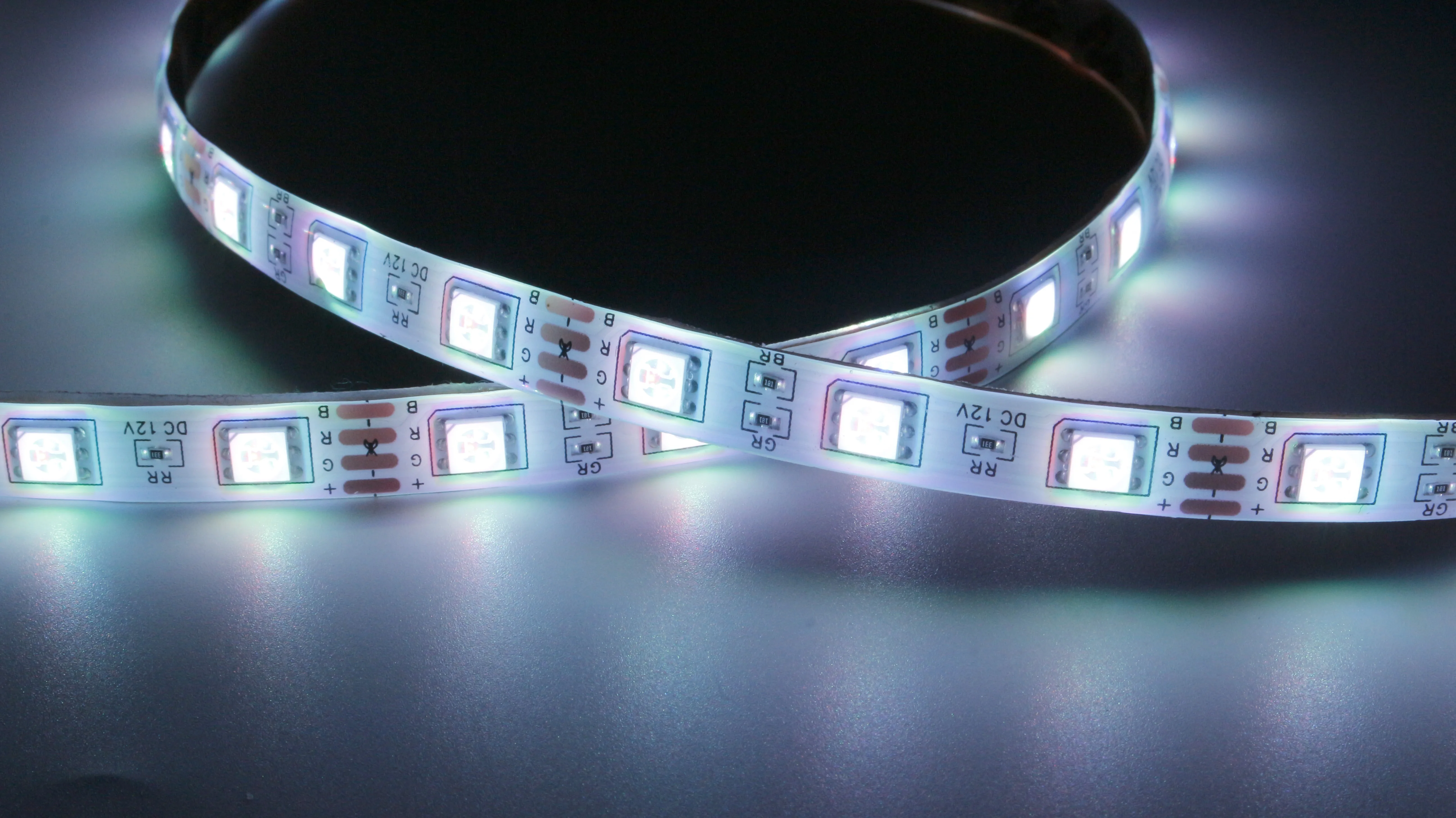 RGB5050SMD lamp 5M TV desktop screen backlight diode tape flexible neon led light strip