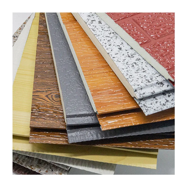 hot sell External PU foam sandwich panel